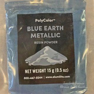 Polycolor Blue Earth Metallic