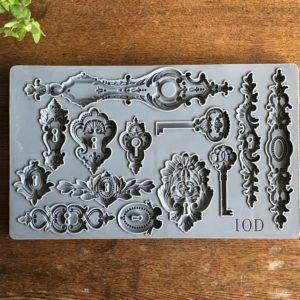 Lock & Key Iron Orchid Designs Mould Set