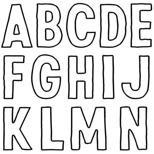 Retro typography Iron Orchid Designs Stamp set