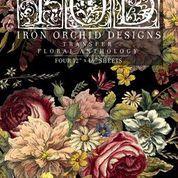 Floral Anthology Iron Orchid Designs Transfer