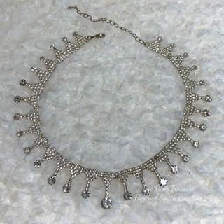 Vintage Rhinestone Choker