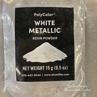 PolyColor White Metallic