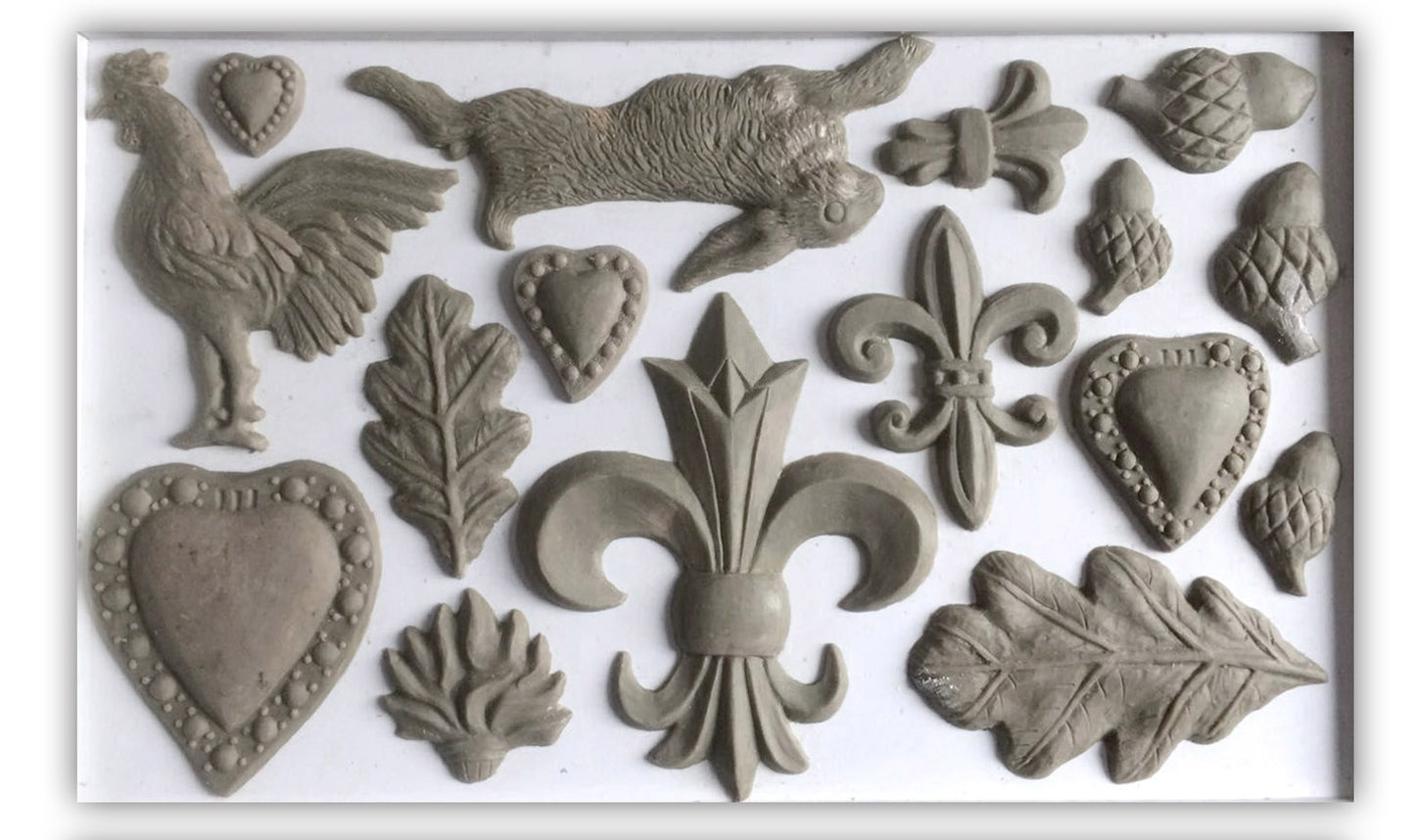 Fleur De Lis Iron Orchid Designs Mould set