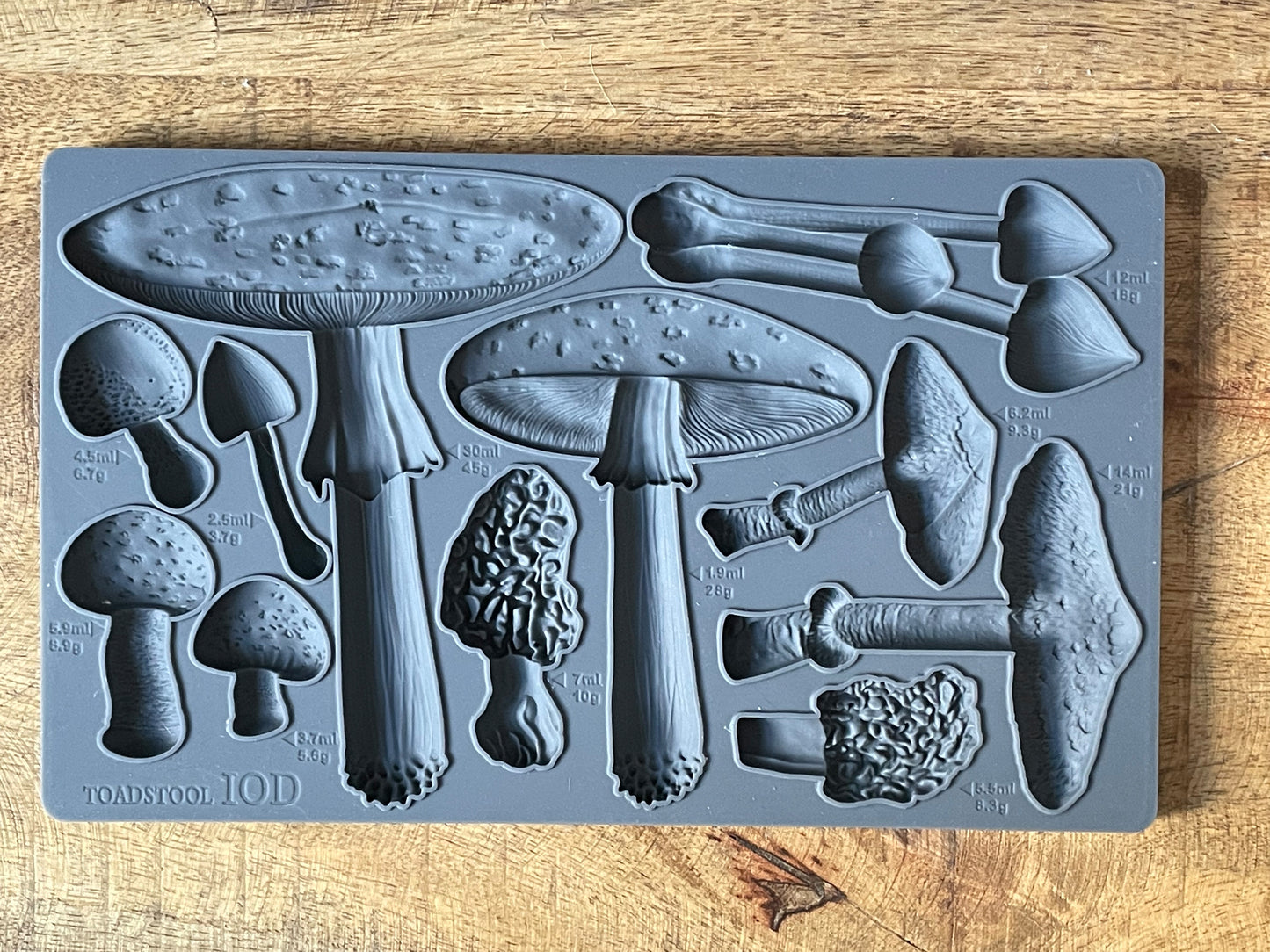 Toadstool Iron Orchid Designs Mould set