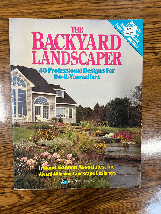 Backyard Landscaper DIY Home Improvement book