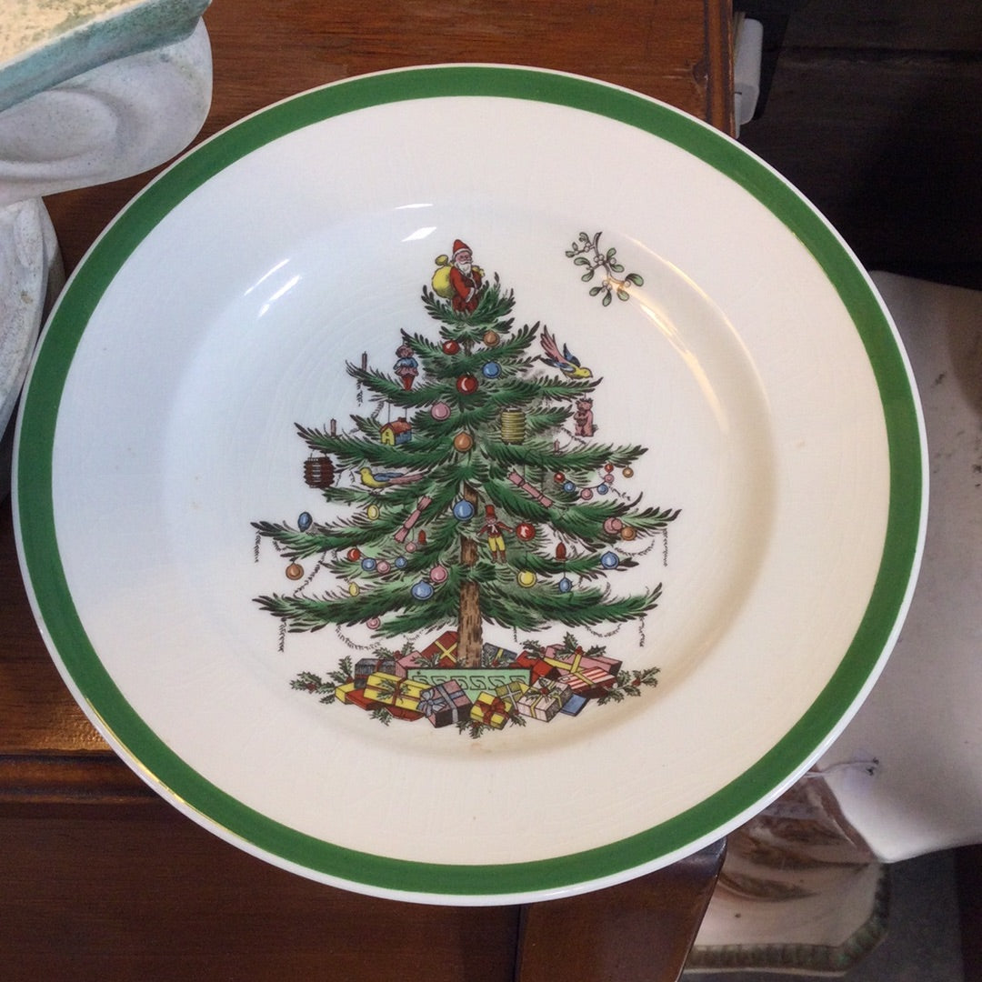 Spode Christmas Tree Salad plates
