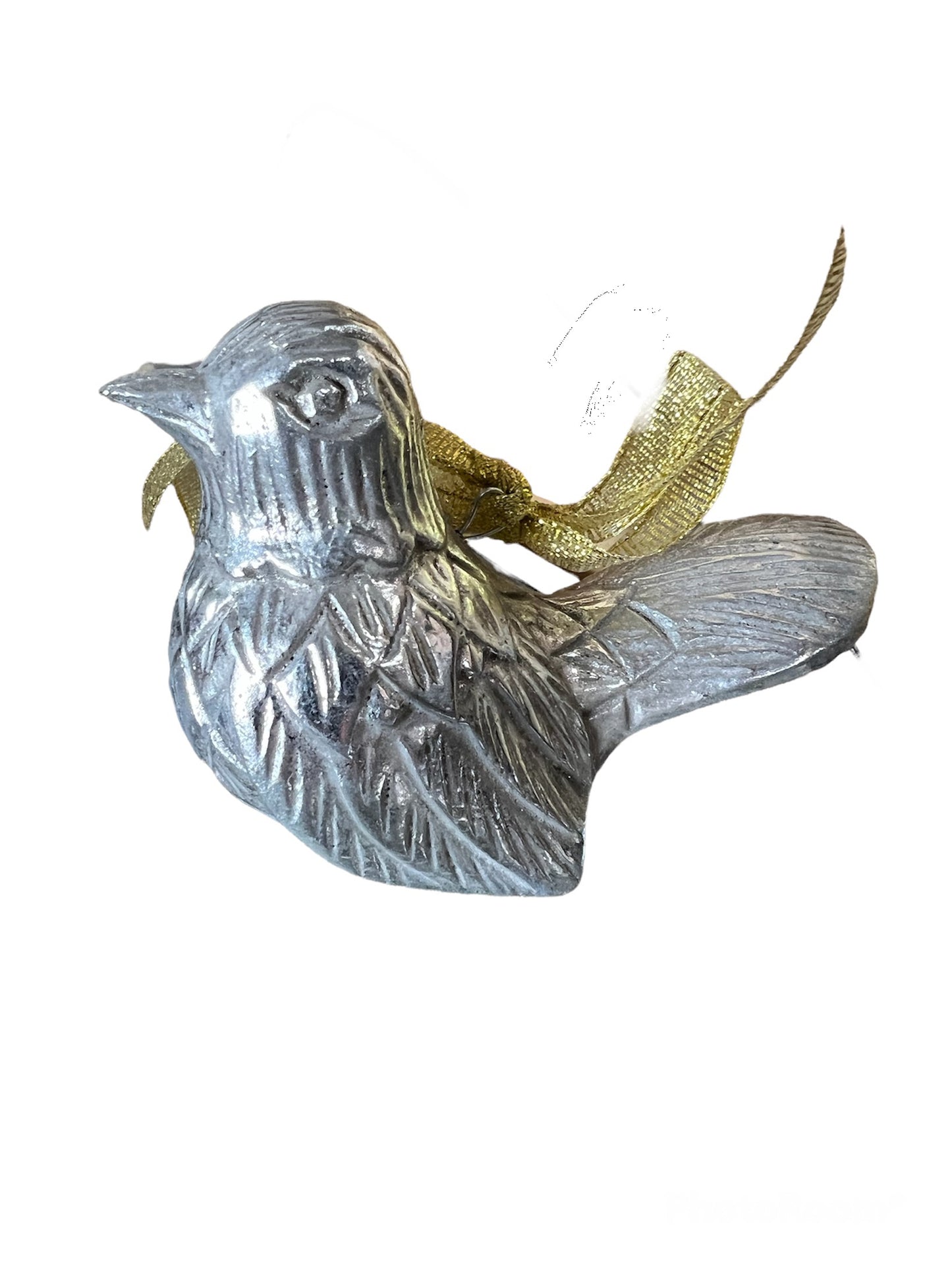 Wooden Blue Bird Silver Bird White Bird Hand carved hanging ornament decoration