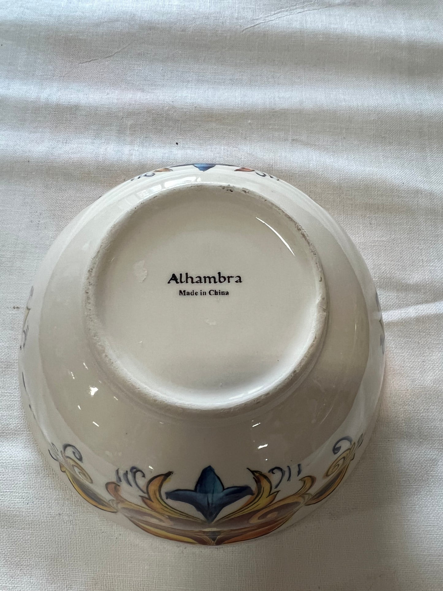 Alhambra serving dishes