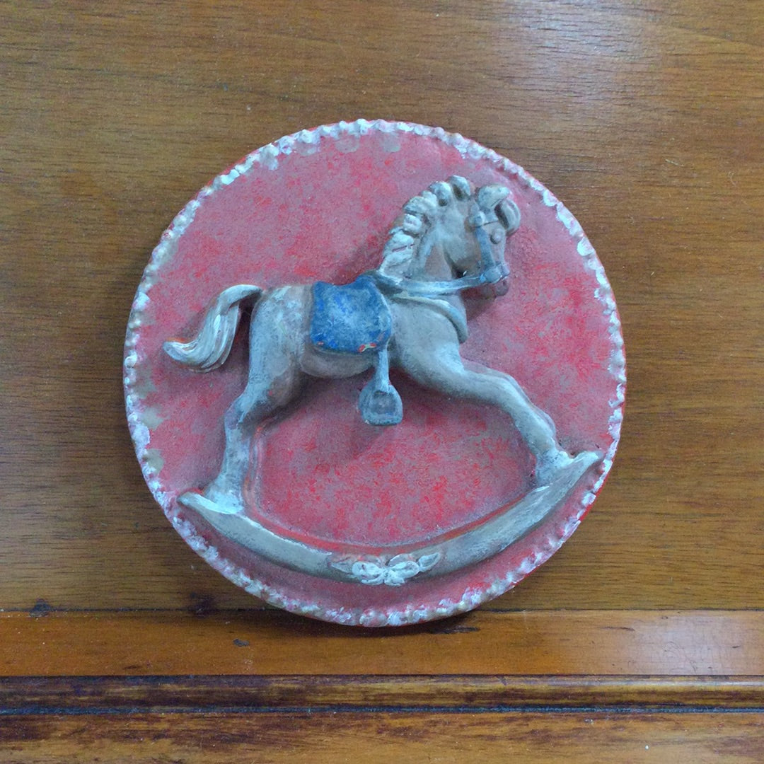 Rustic Rocking Horse Rustic Rocking Horse Decor – Two Girls Treasure