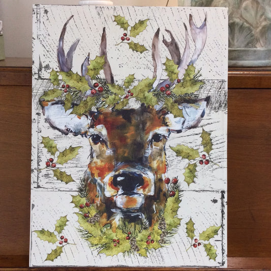 Woodland Christmas Buck Gallery Board