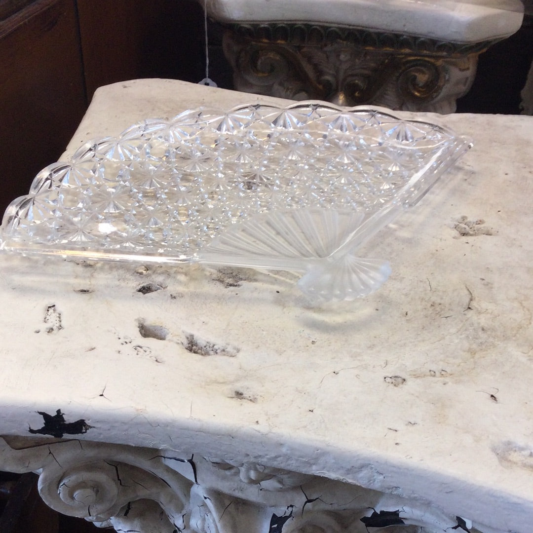 Fan Glass Tray