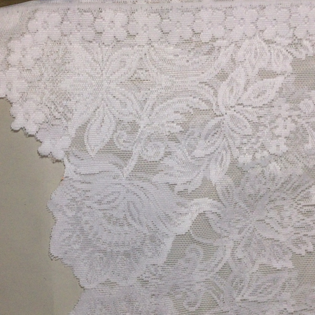 Vintage White Lace Curtains