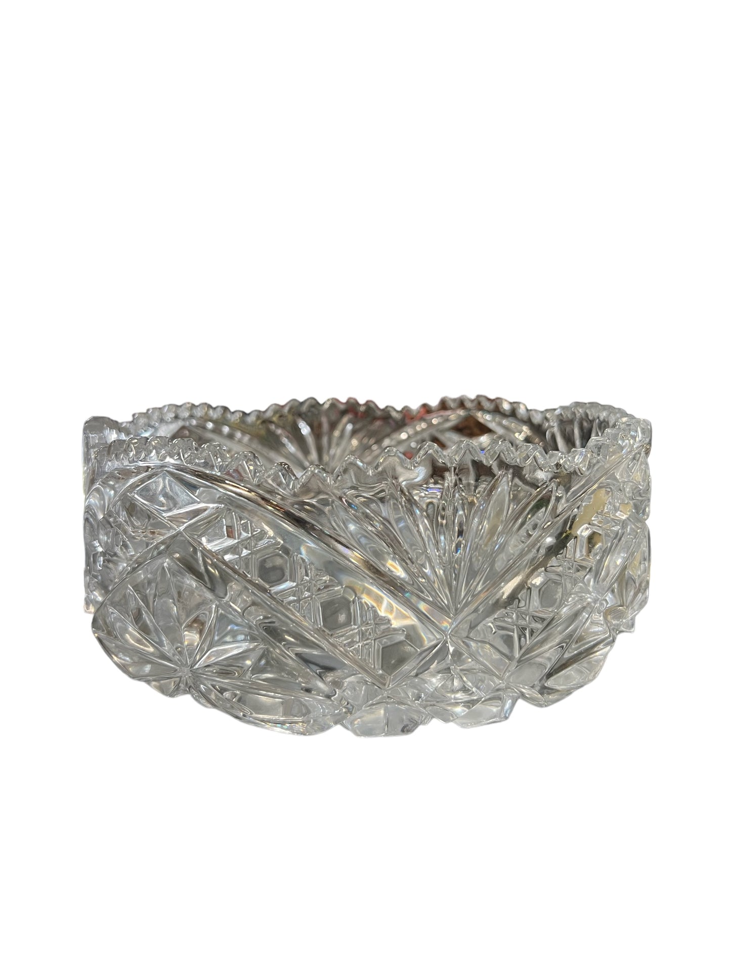 American Brilliant Cut Glass Bowl