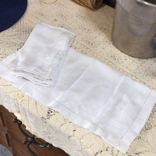 Set of 4 linen Napkins