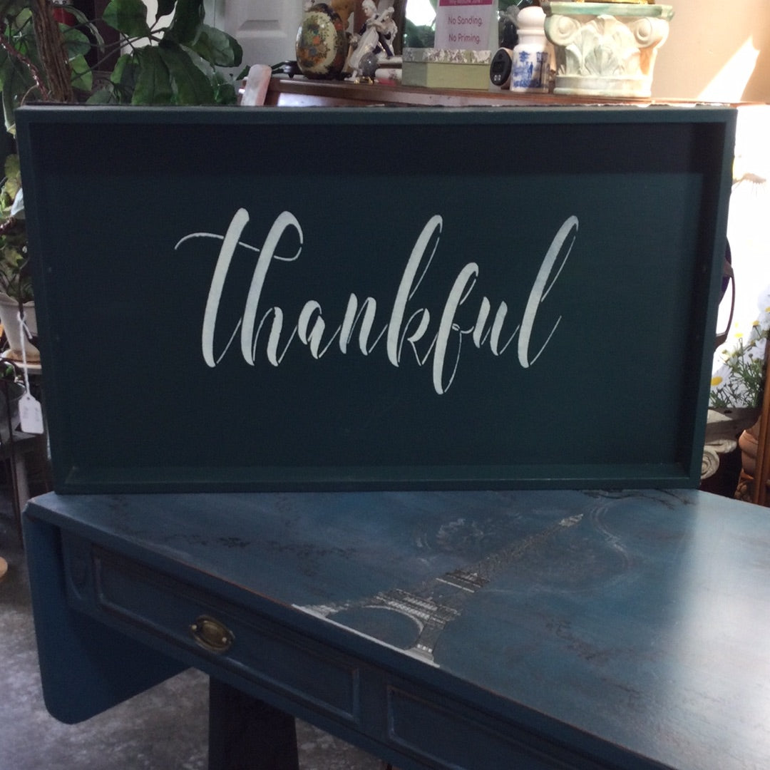 “Thankful” Serving Tray