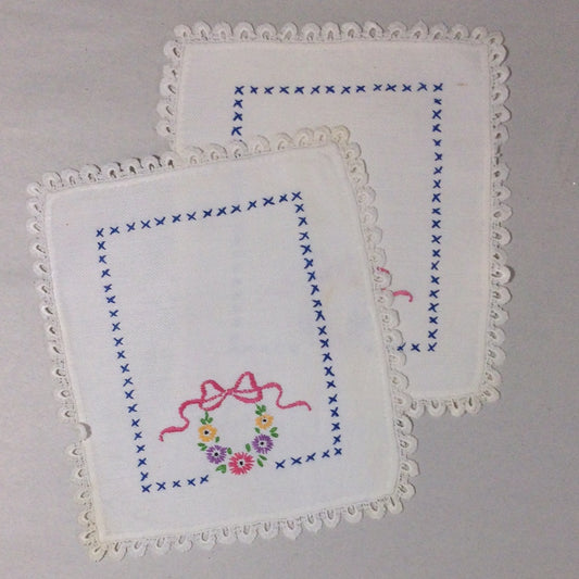 Embroidered Doilies