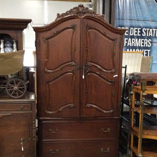 French style TV Cabinet Storage Armoire