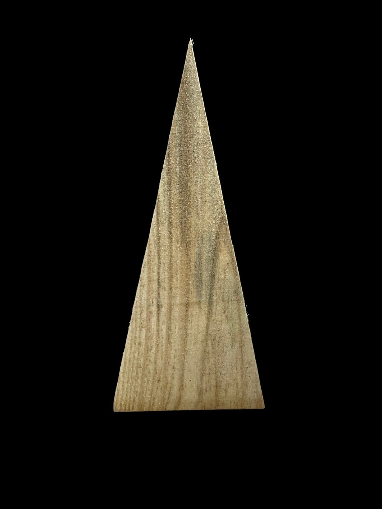 Raw Wood Christmas Tree Wooden Crafter's Cutout