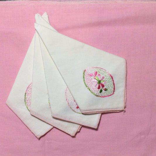 Pink Linen Placemats and Napkins