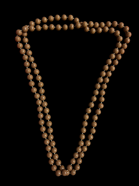 Brown Beaded Necklace