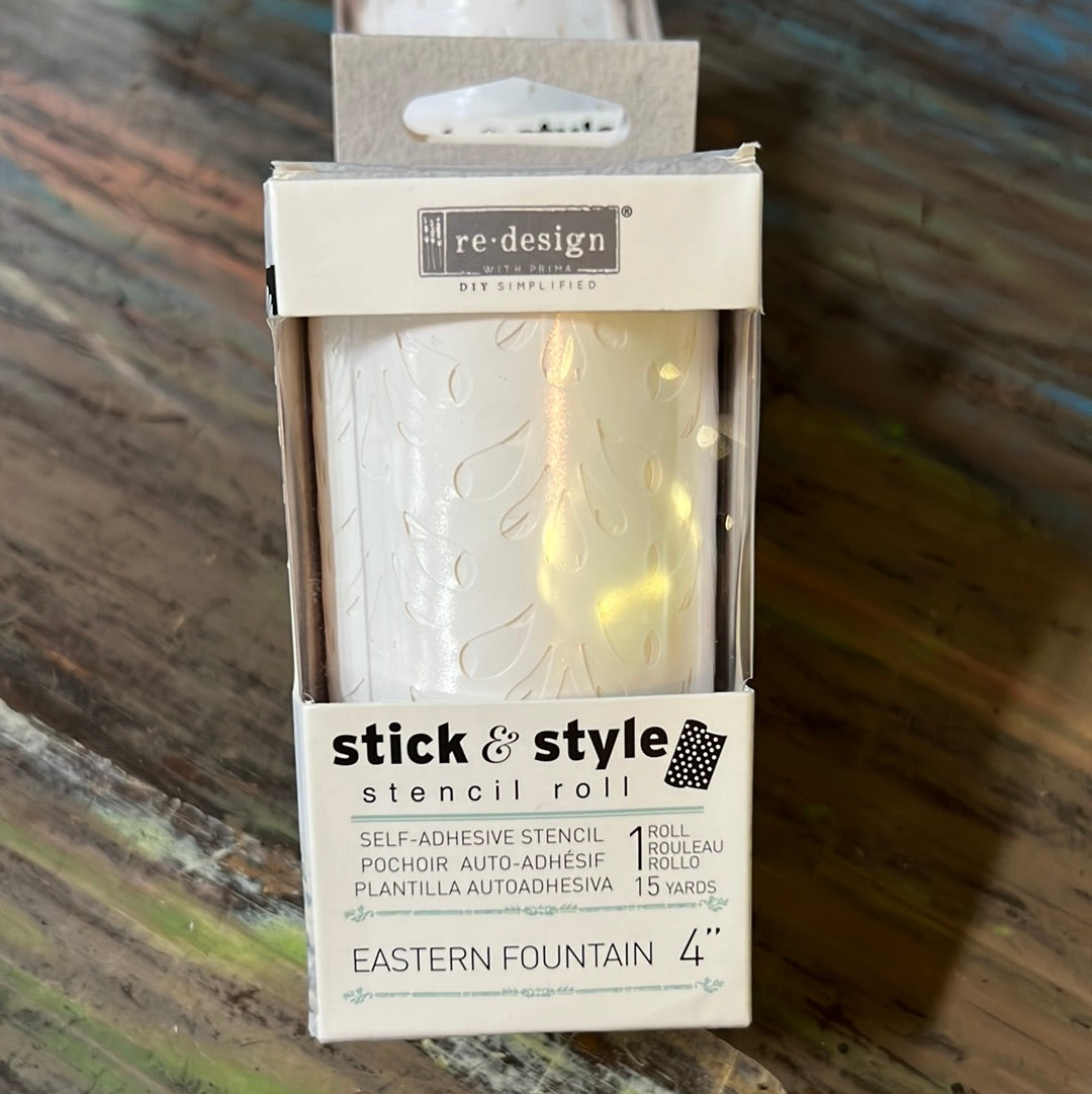 Stick & Style Stencil Roll Eastern Fountain by Re-Design