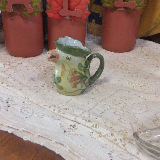 Collectible mini chicken vase