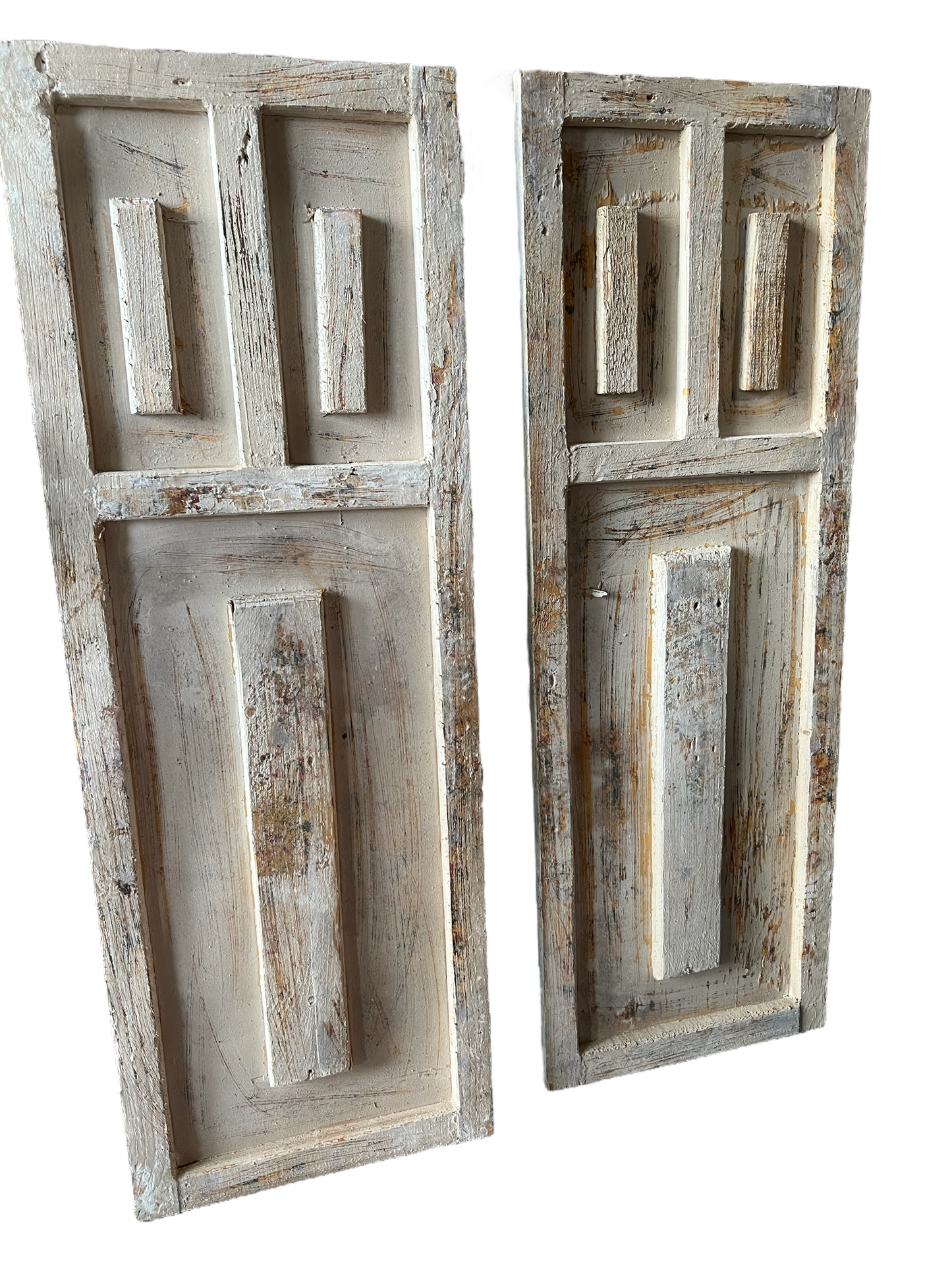 Distressed Solid Wood Panel - Shutter