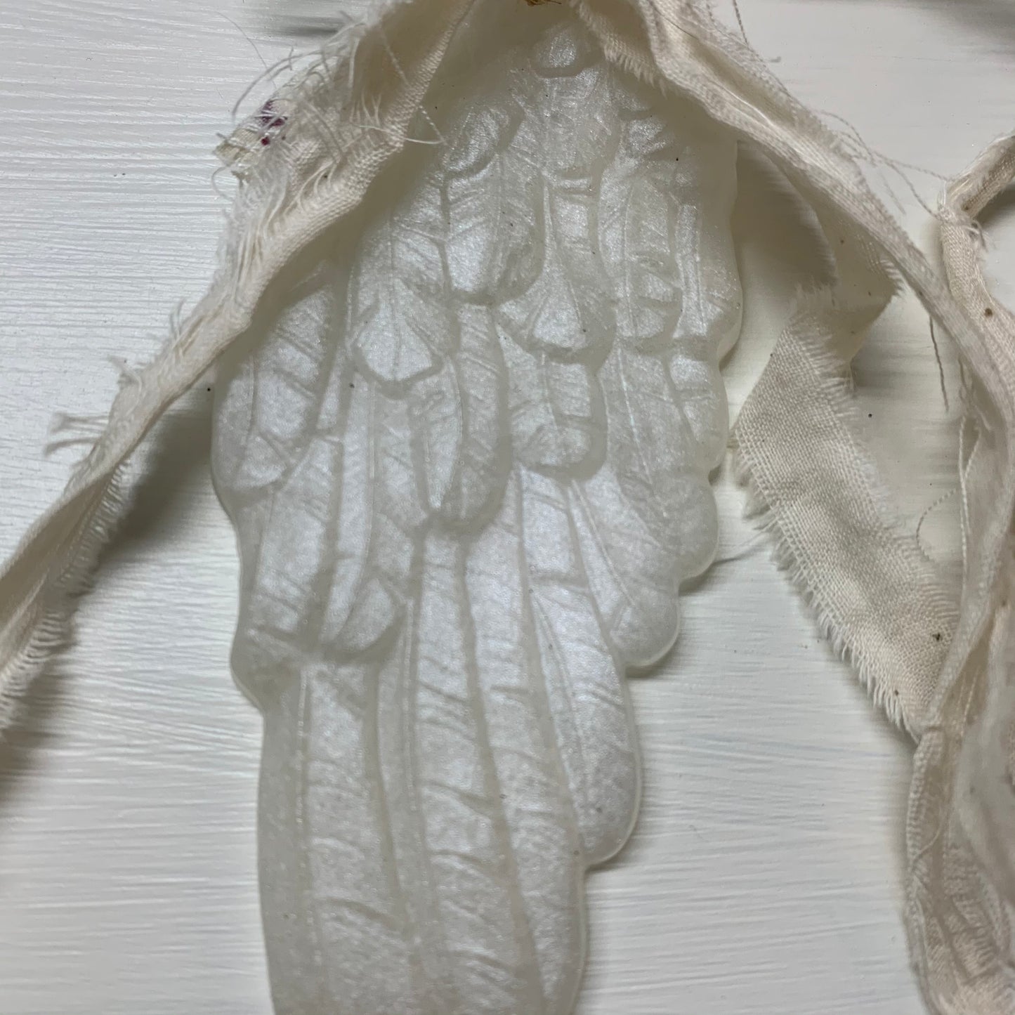 Angel Wings Christmas Memory ornaments