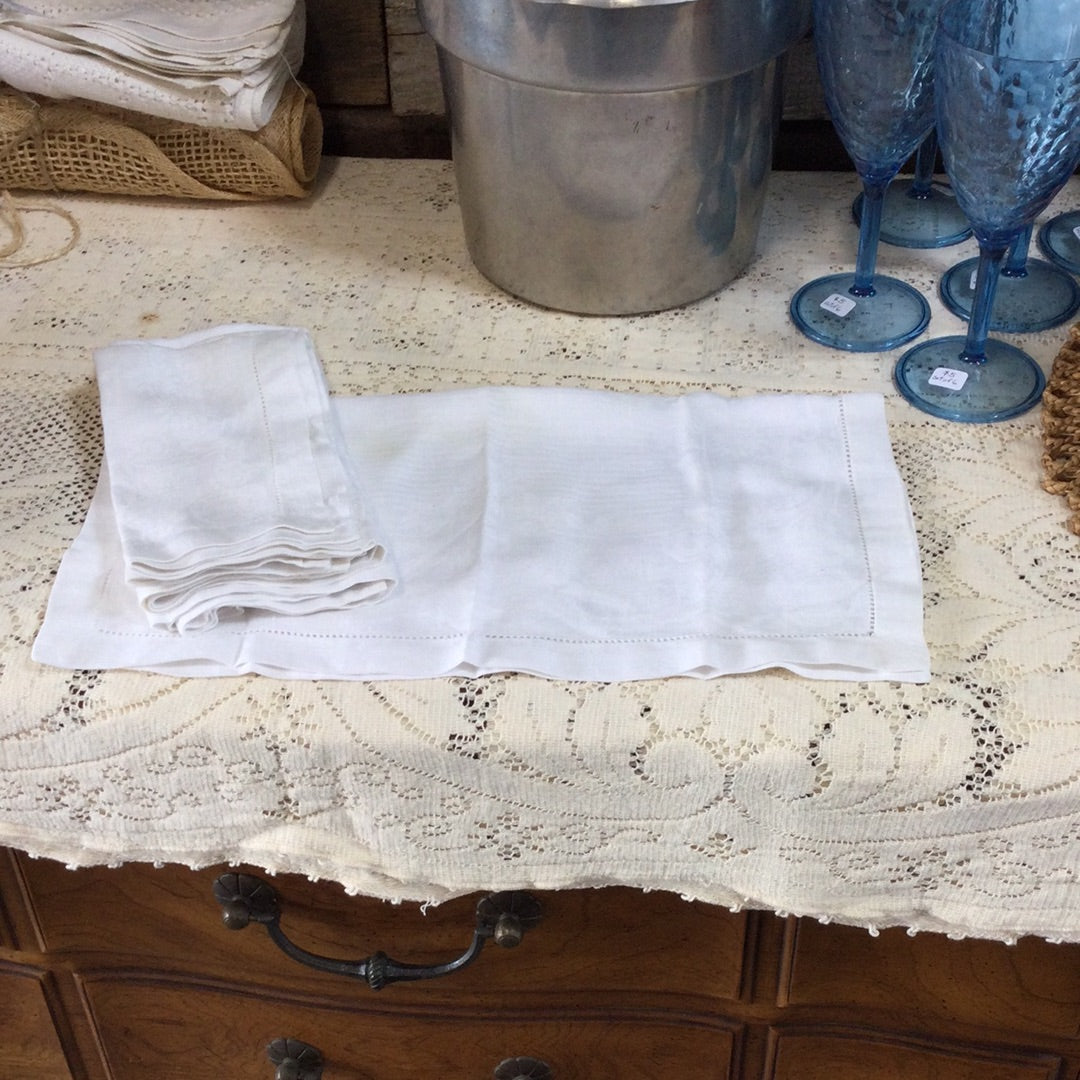 Set of 4 linen Napkins