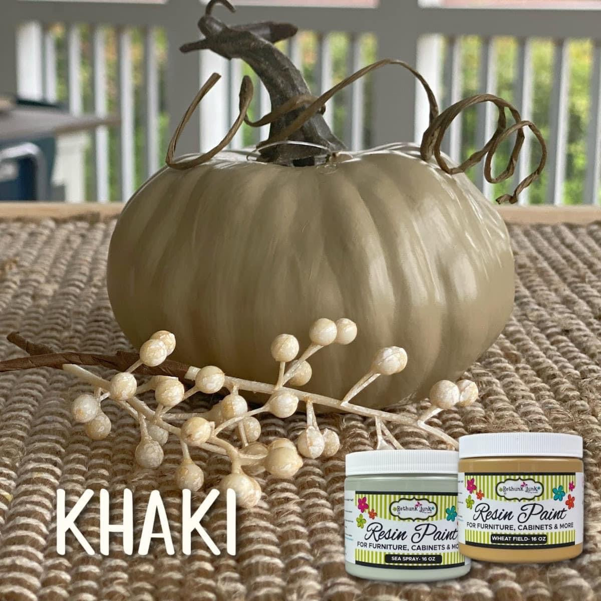 Khaki Rethunk Junk Fall Recipe Kit