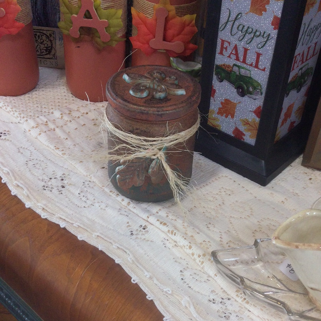 Fall Jar Decor