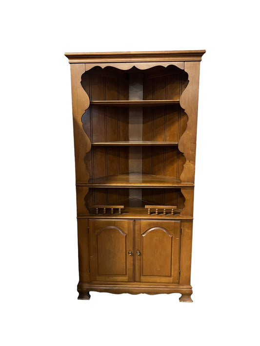 Corner Hutch Country Farmhouse Cottage corner cabinet