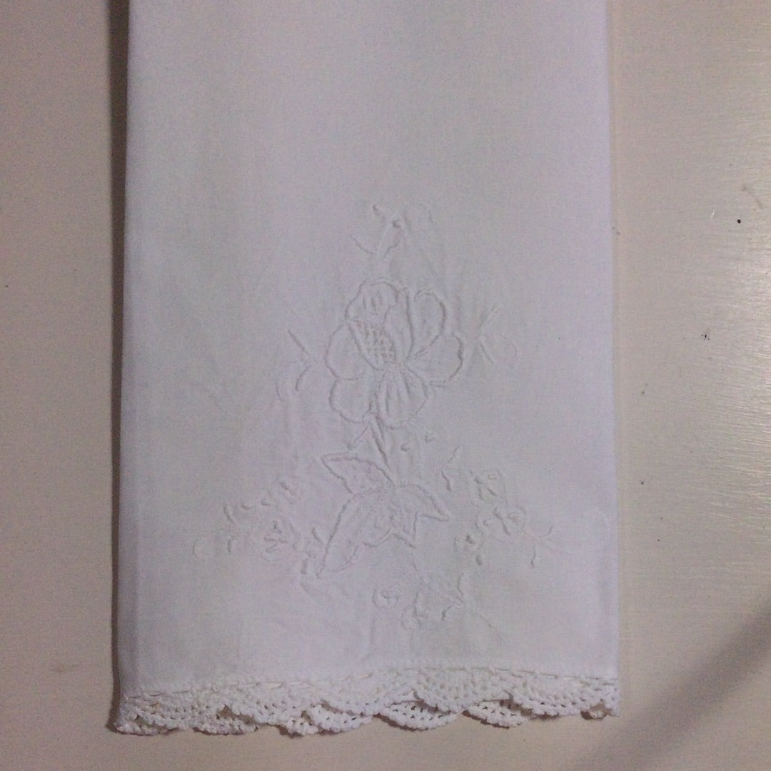 Embroidered Tea Towel
