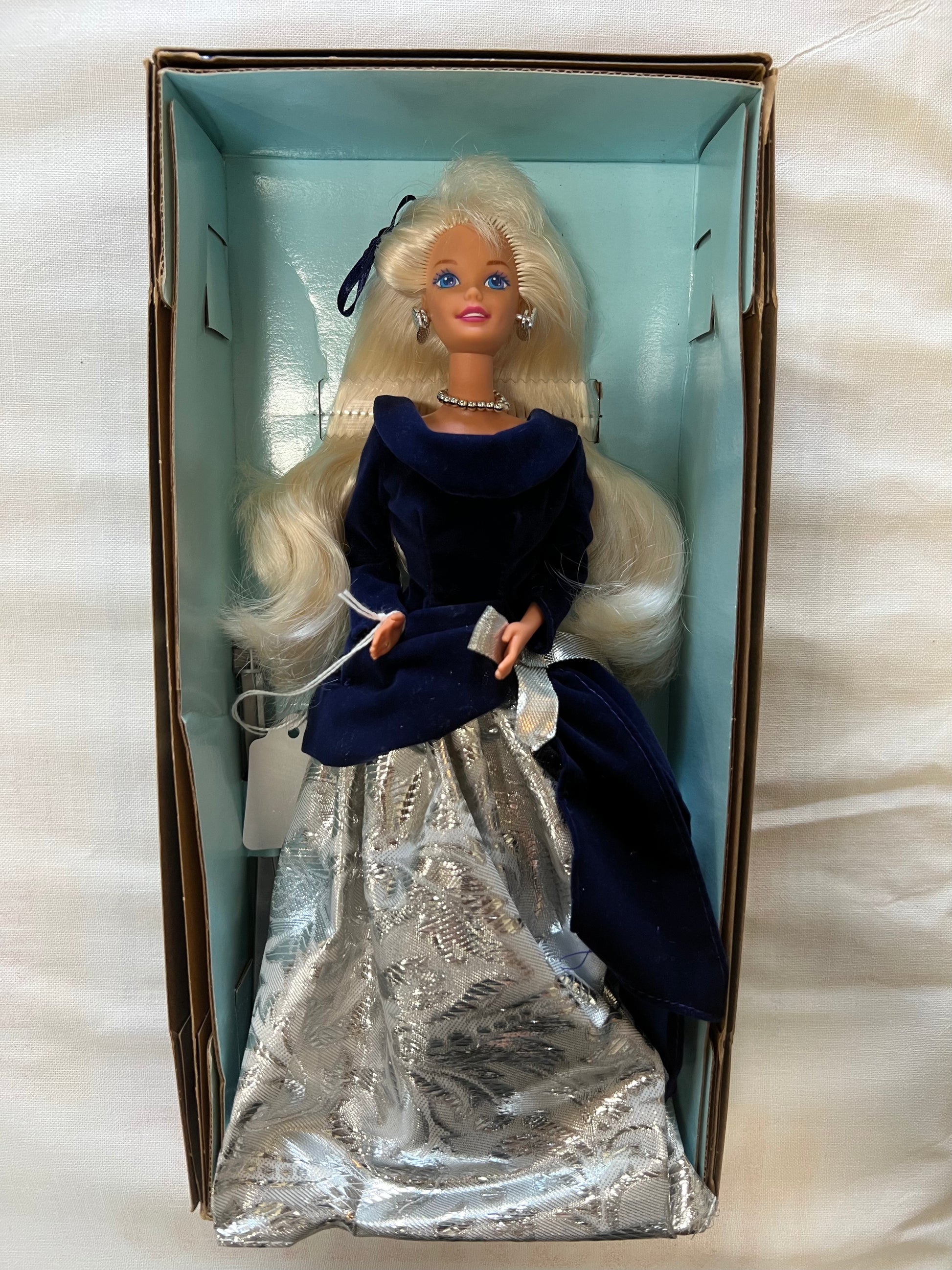 Winter velvet barbie value hotsell