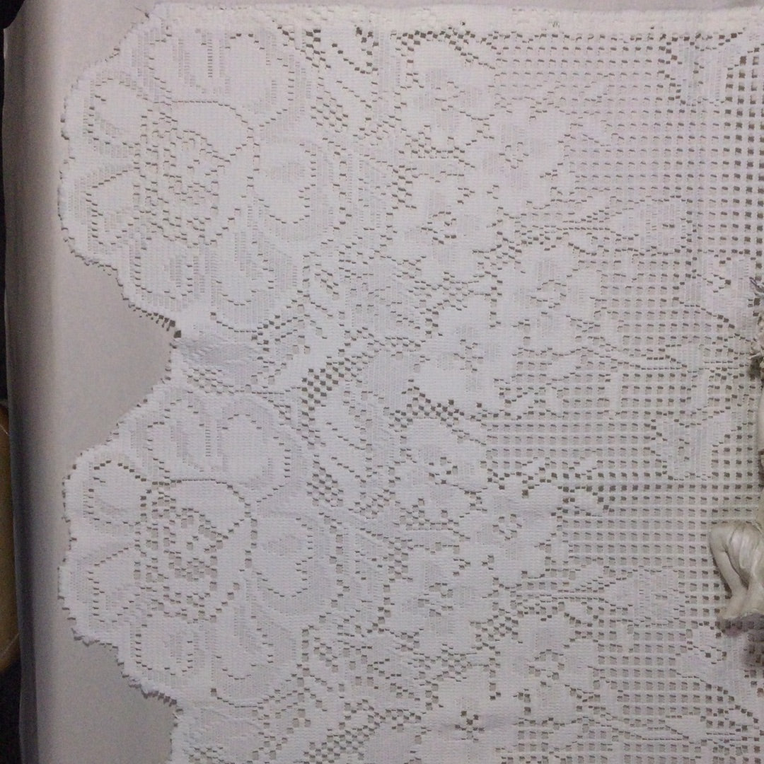 Ivory Lace Curtain