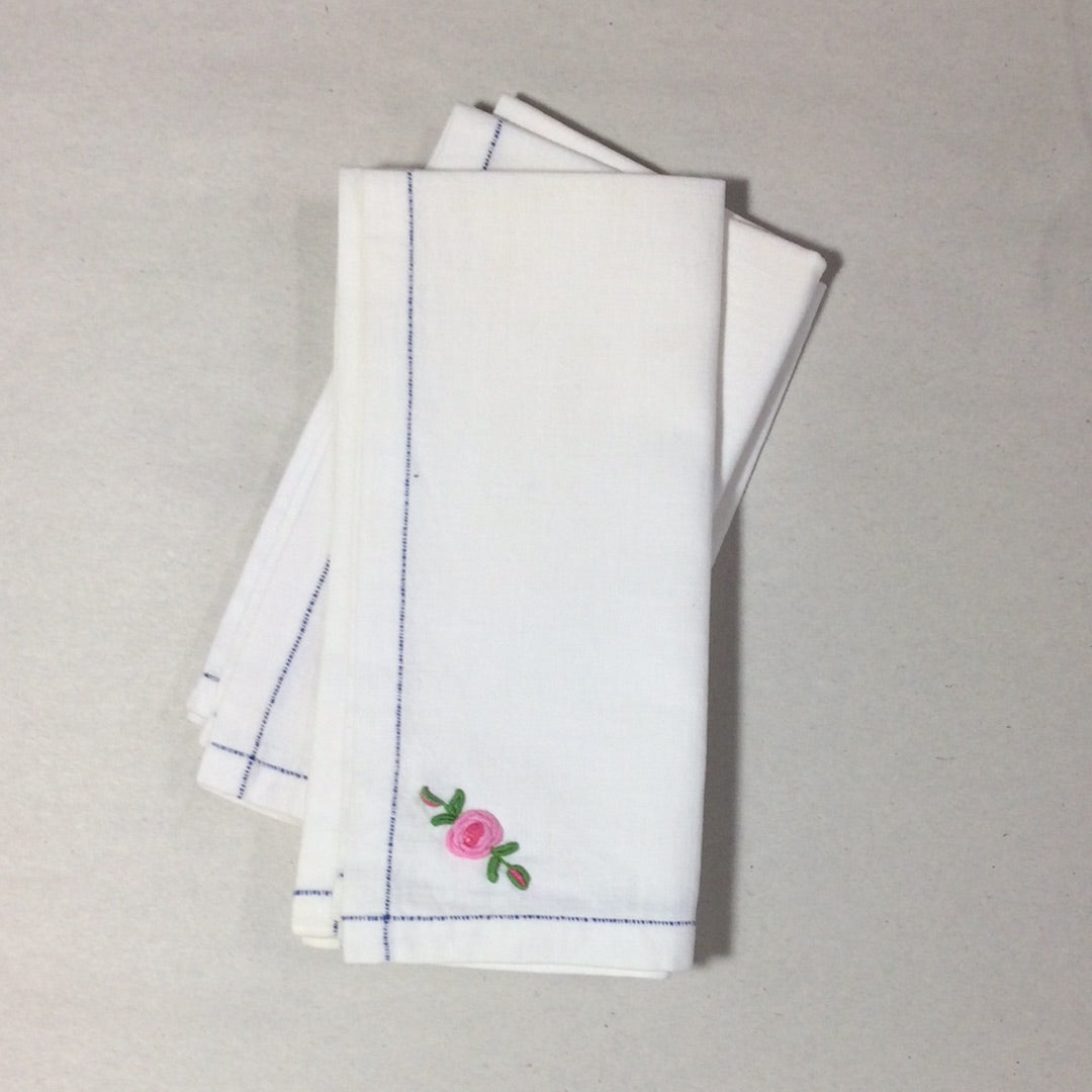 Set of 3 Linen Napkins