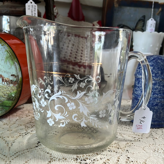 Glass Pitcher