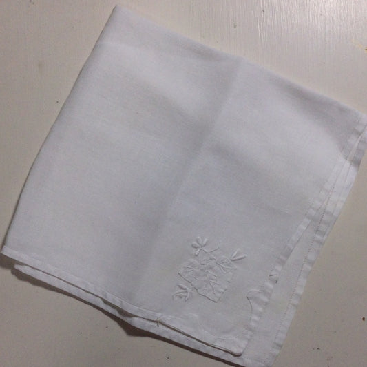 Embroidered Linen Napkin