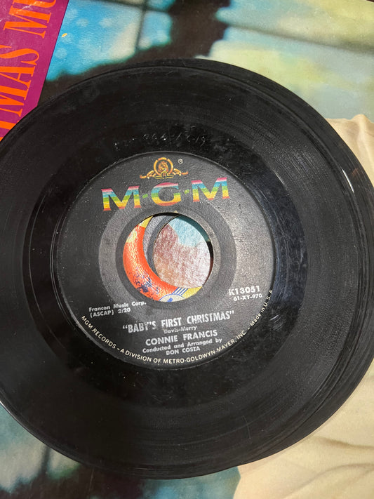 MGM Connie Francis 45 record
