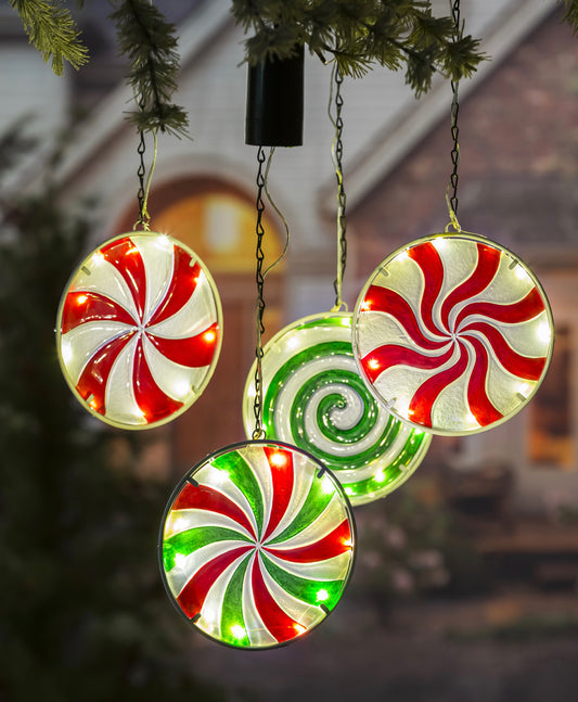 Hanging LED Christmas Candy