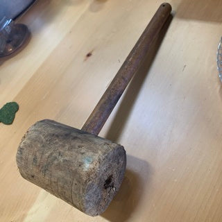 Wooden mallet