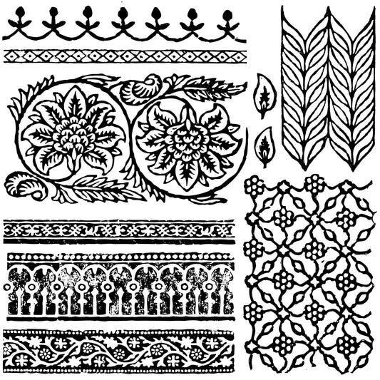 Bohemia Iron Orchid Designs Stamp set